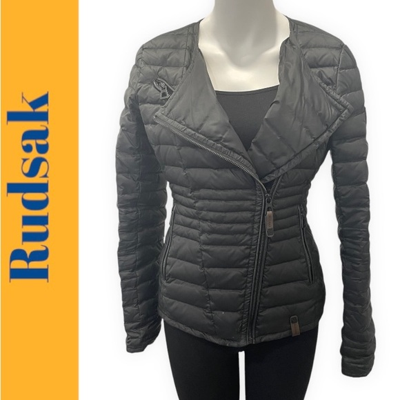 RUDSAK | Jackets u0026 Coats | Rudsak Quilted Down Black Puffer Jacket Coat  Size S | Poshmark